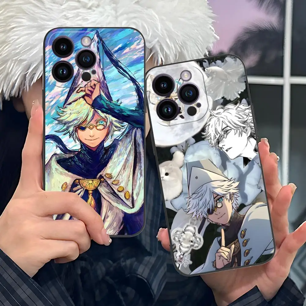 Чехол для телефона Witch Hat Atelier Qifrey для iPhone 18 17 16 15 14 13 12 11 X XR XS 8 7 Air Pro Max Plus Mini, мягкий, ударопрочный.