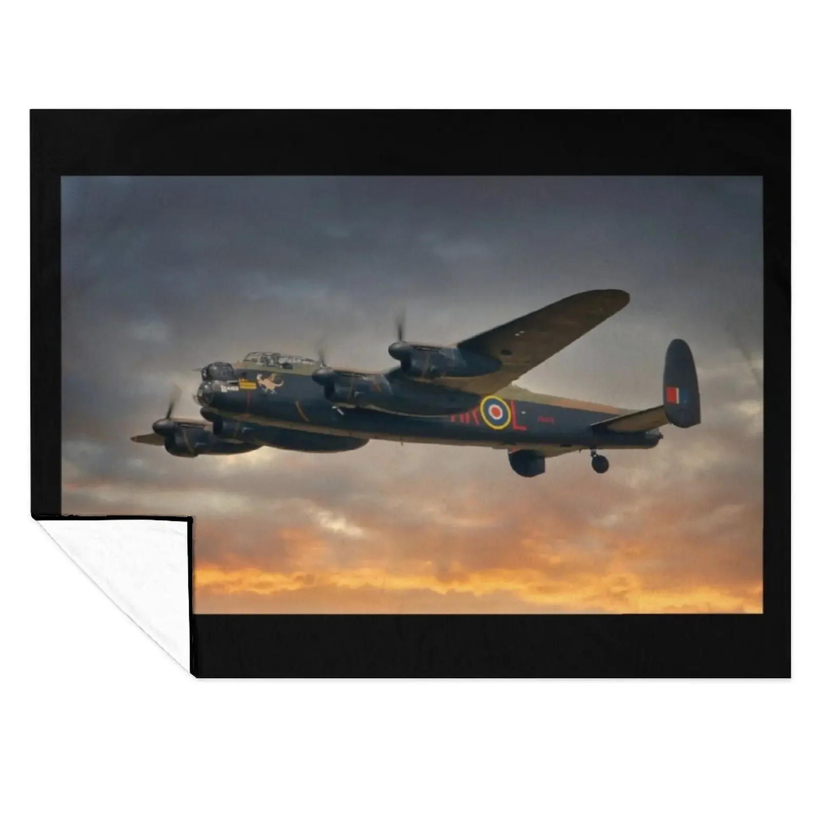 

Avro Lancaster Throw Blanket decorative Thermal warm winter Decorative Sofa Blankets