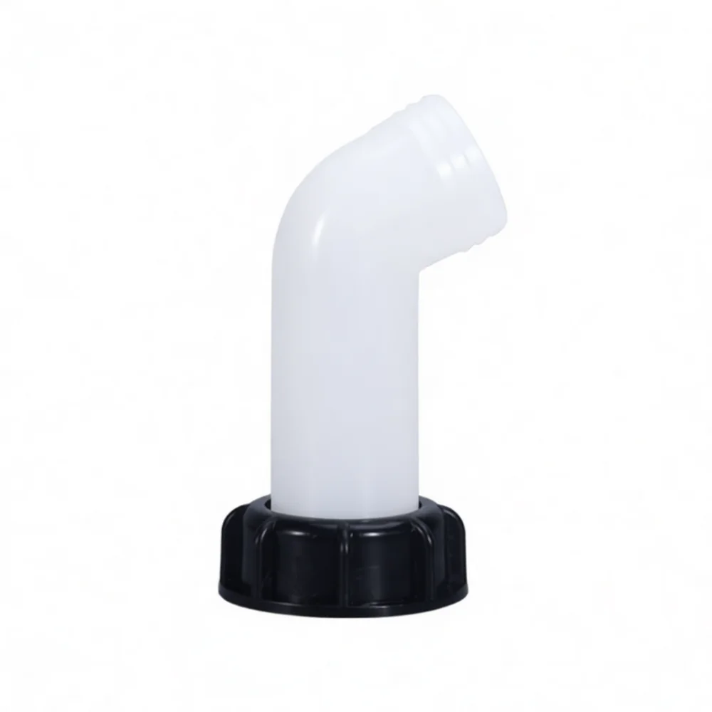 IBC Tote Discharge Connector S60 Valve Pipe Fitting Water Transfer Accessory Leak Proof Fluid Handling System