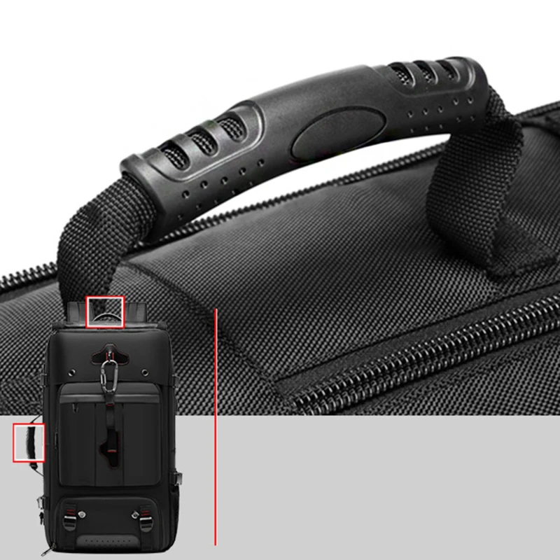 Imagem -05 - Mochila de Treinamento de Fitness Multifunções de Grande Capacidade Bolsa de Bagagem Impermeável para Homens Caminhadas ao ar Livre e Trekking