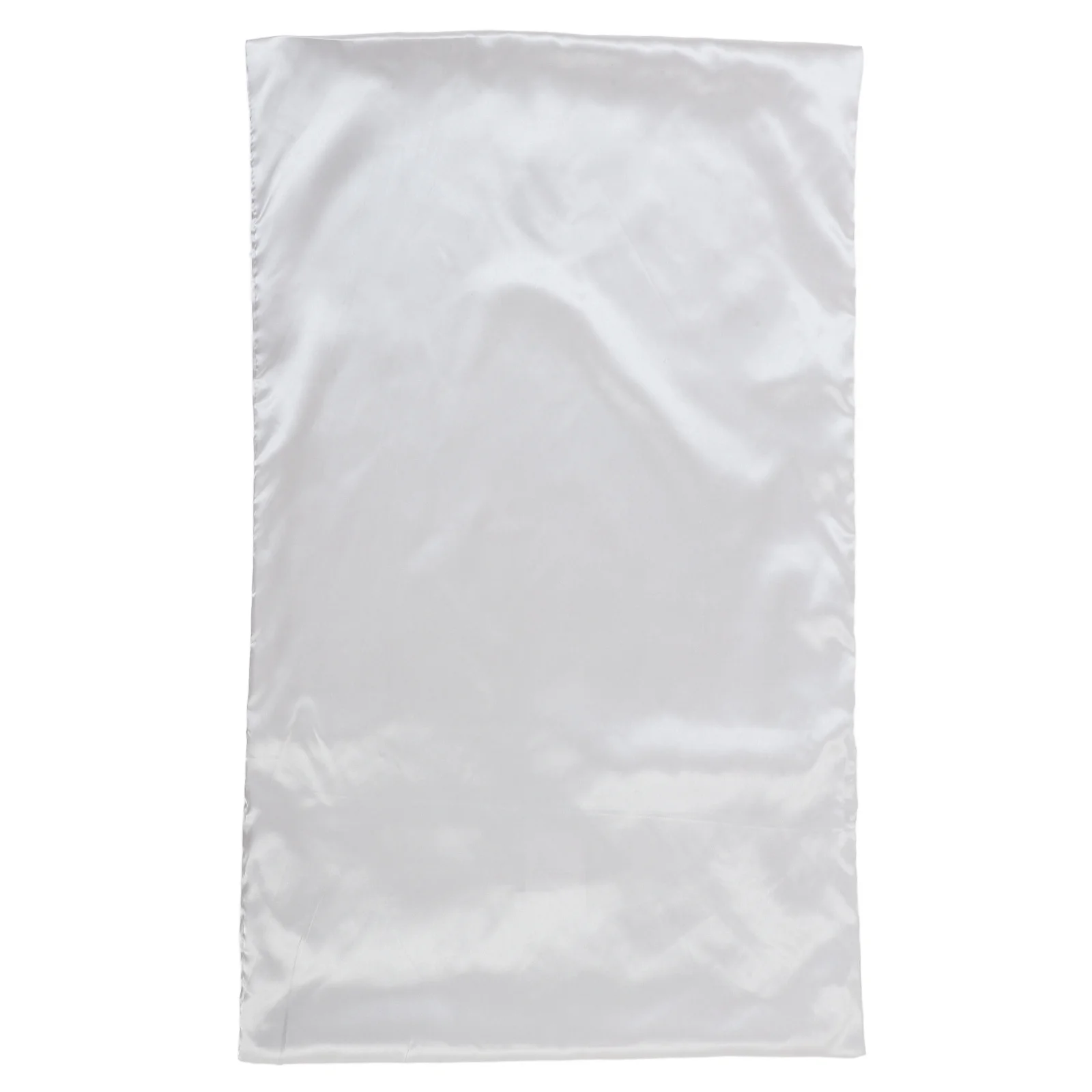 

Soft Cooling Imitation Silk Pillowcase Light Grey Envelope Closure Experience Bedding Wrapper