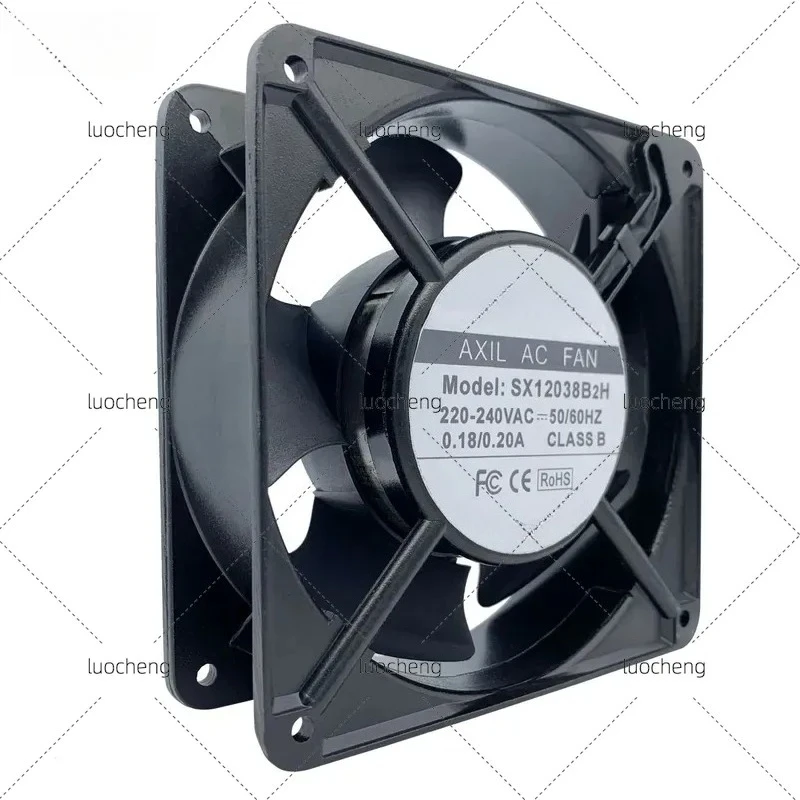 for 12038 AC Cooling Fan 110V 220V Double Ball Bearing for Ultrasonic Cleaning Machine Dryer Blower