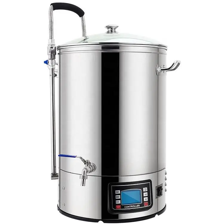 【HOT】35 45 65 75L Homebrew Electric Brew System for Beer Home Brewery Equipment Beer Machine Beer Maker All in One Microbrewery