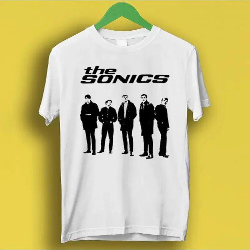 Sale The Sonics Garage Rock Music Cool T Shirt