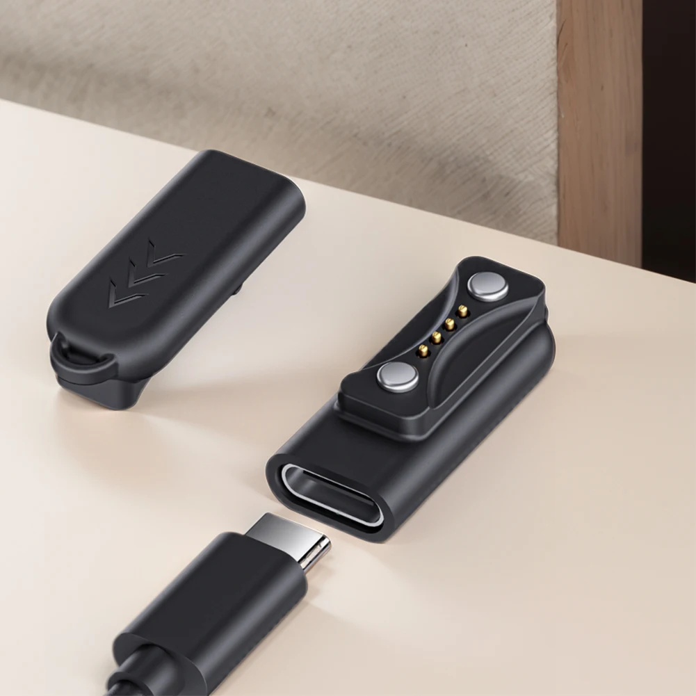 

Магнитный адаптер USB C для зарядного устройства, 90-градусный зарядный кабель, преобразователь мощности для Polar Pacer/Pacer Pro для Ignite 3/Vantage V3