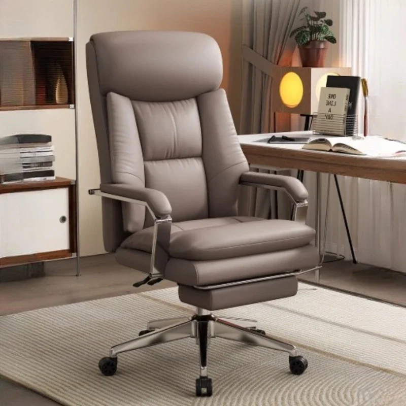 

Кресло для офиса и дома с подставкой для ног в форме кошачьей лапы, поворотное, с функцией качания, для игр и работы за компьютером