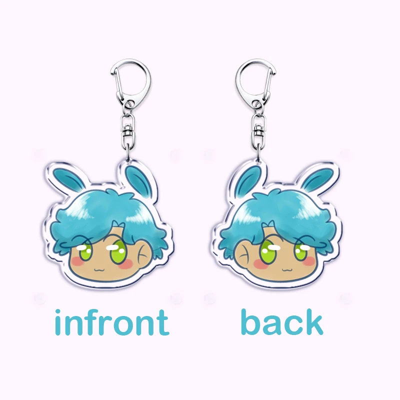 Cute Fnafhs Keychains Fhs Five Nights At Freddys High School	Keyring for Accessories Bag Pendant Key Chain Ring Jewelry Gifts