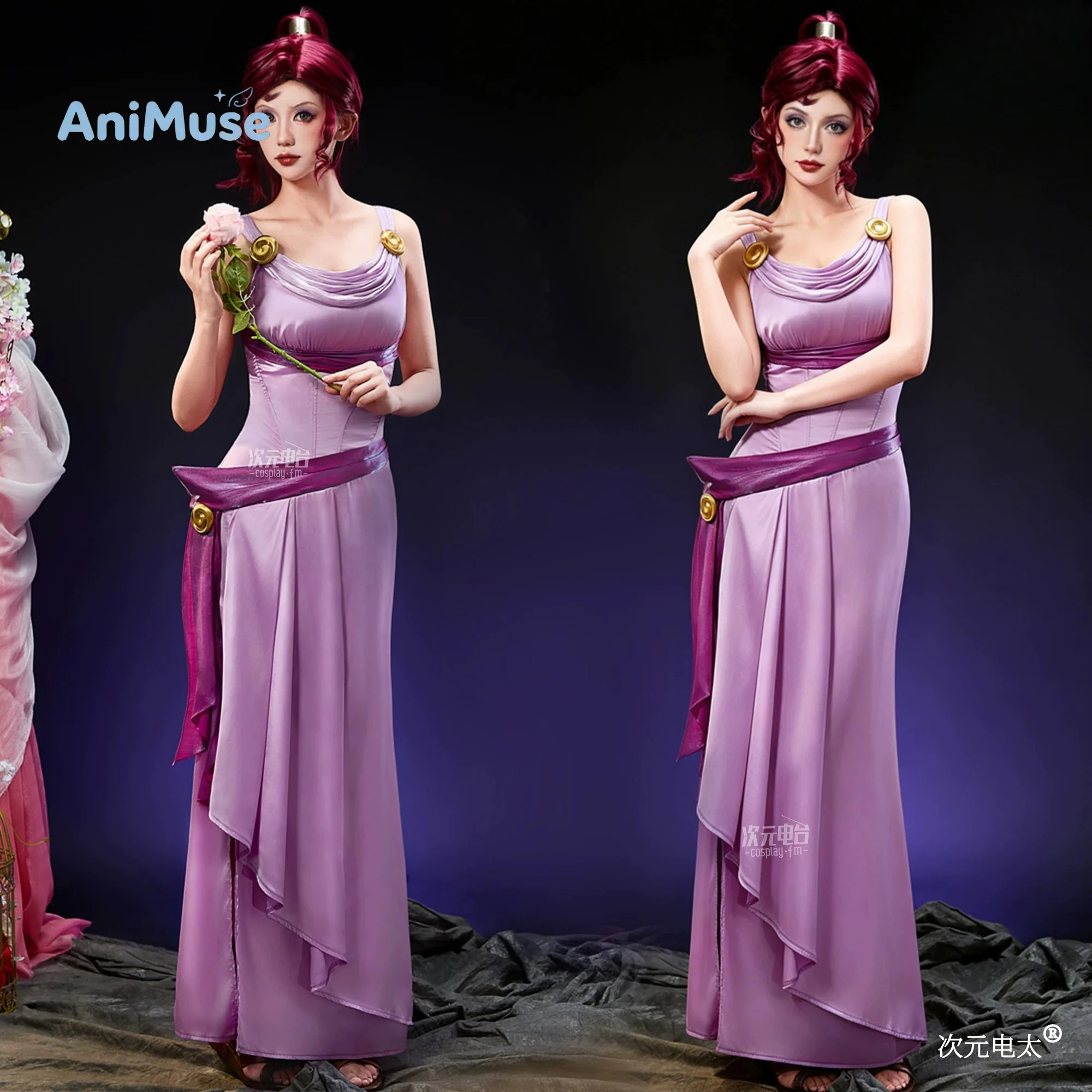 costume-cosplay-megara-set-completo-per-donne-abito-viola-halloween-carnevale-comic-con-animuse