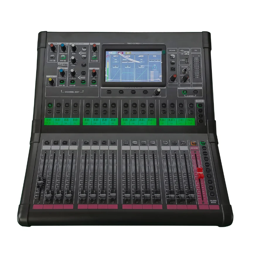 

Sound equipment purpose digital sound mixer 20 channels audio sound mixer