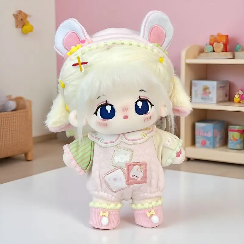 A 20cm-sized cotton doll, along with a cute baby lamb costume accessory doll view 5