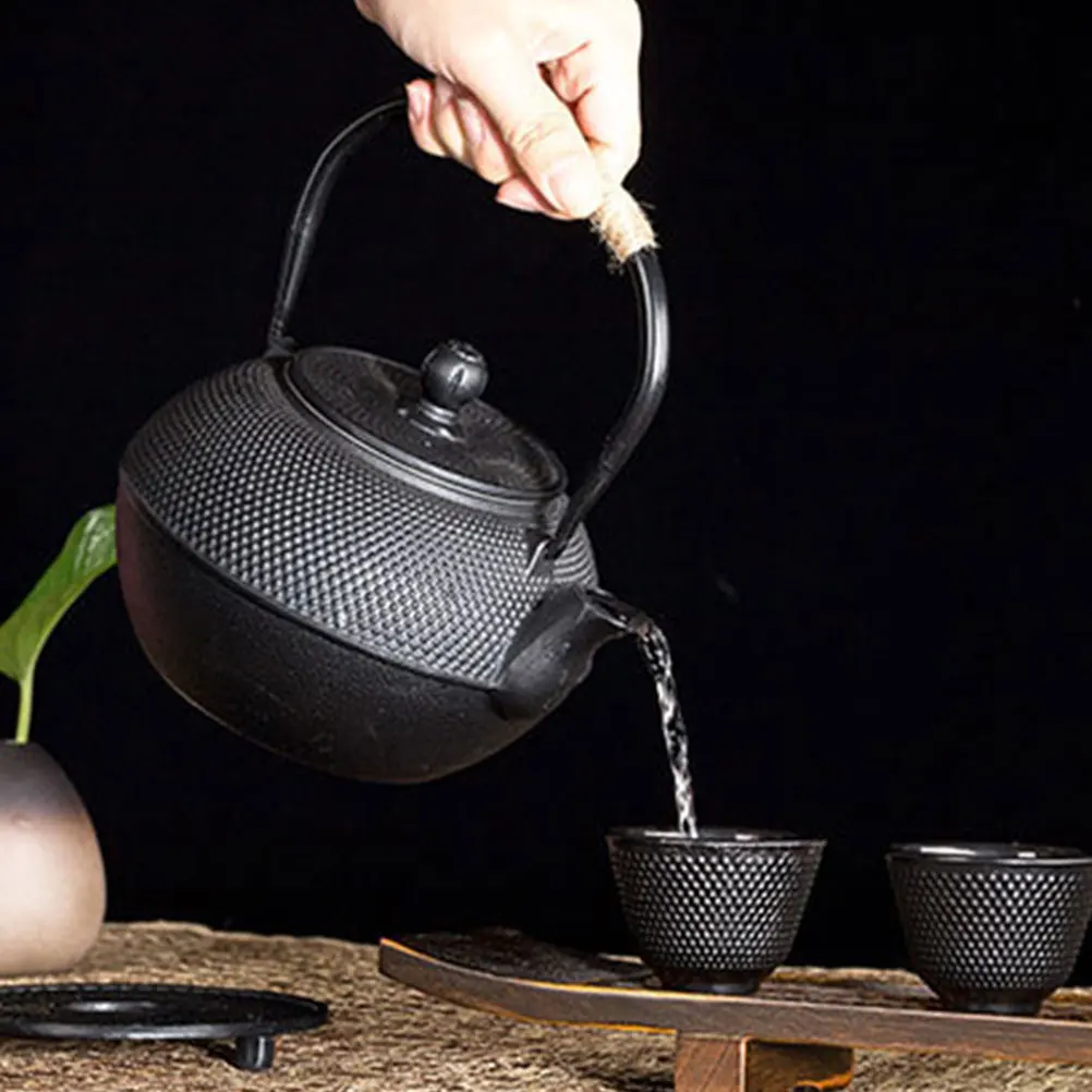 

Small 900ml Teapot Japanese Style Home Office Teaware Cast Small Iron Tea Pot Iron Tea Pot