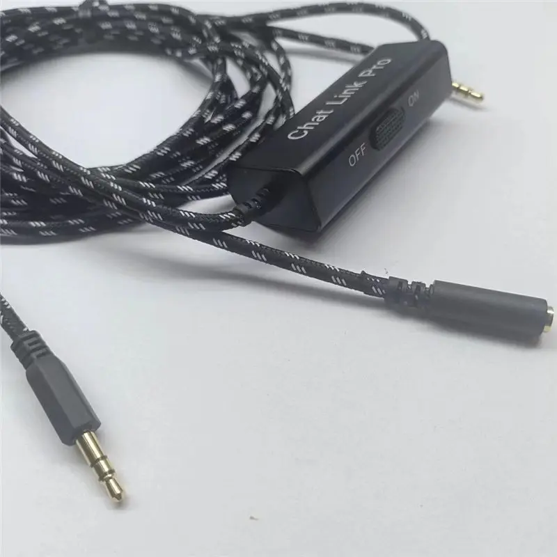 DT51 Chat Link Noise Reduction Audio Cable 2.7m for HD60 HD60S HD60S+ HD60 4K60 Gaming Streaming