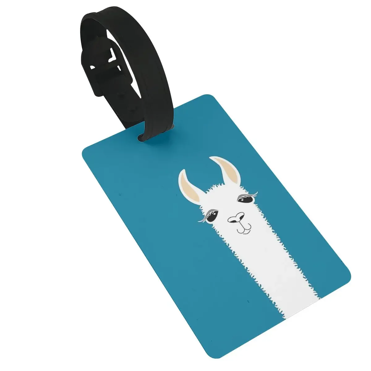 

Llama Alpaca Animal Luggage Tags Suitcase Accessories Travel Fashion Baggage Boarding Tag Portable Label Holder ID Name Address