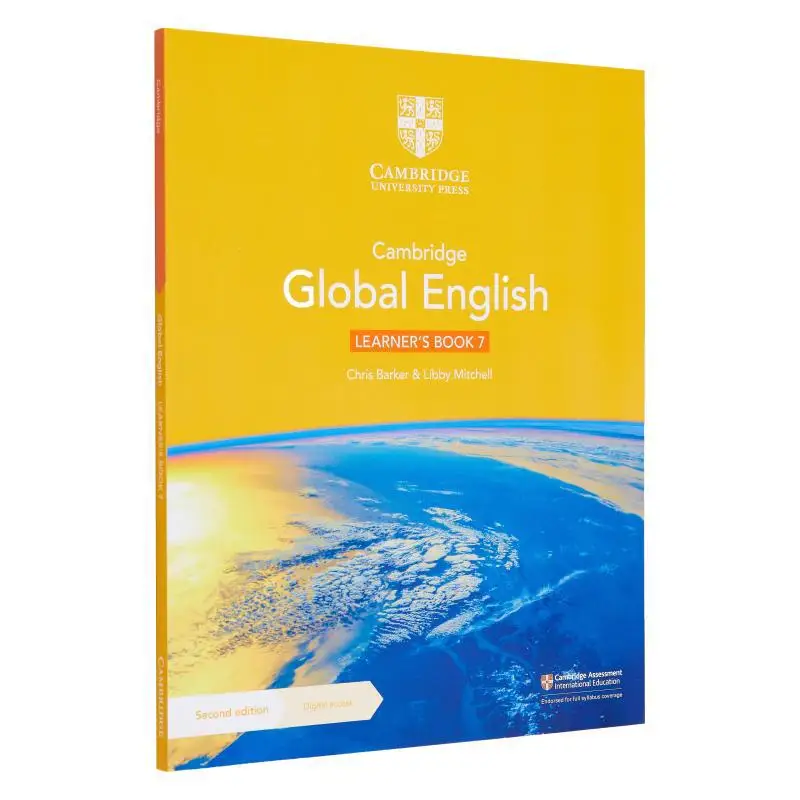 

Книга Cambridge Global English Learners Book 7 с цифровым доступом, 1 год Barker Chris Cambridge University Press 9781108816588 Книга