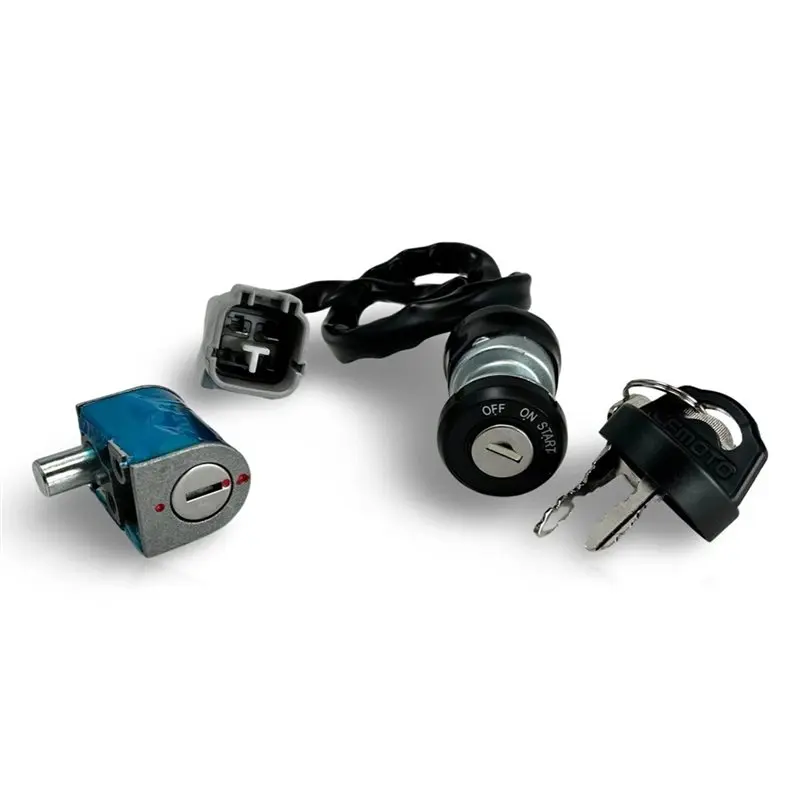 

A80X-Ignition Switch Key Lock Kit W/Gaskets For ZFORCE 500 800 1000 2015-2022 OEM 7000-011000-20000 (4 Wire)