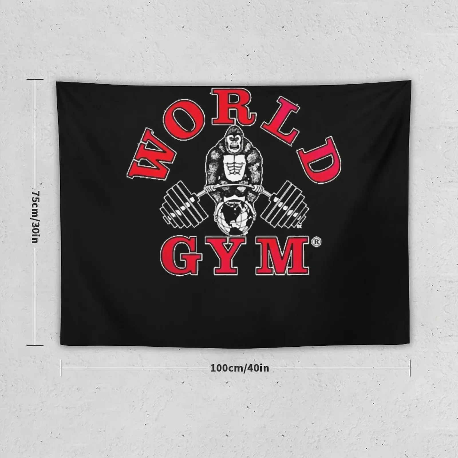 Kingkong world gym Tapestry Decorative Wall Mural Decorative Wall Murals Tapestry