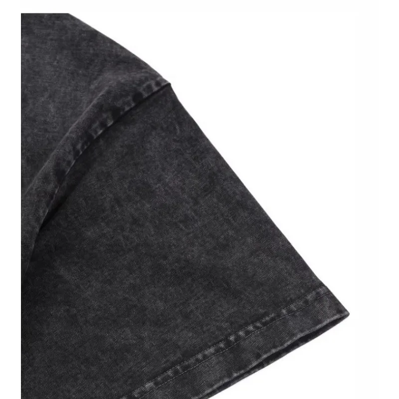 Summer Men's Washes T-shirts Japanese Anime One Piece Sanji Graphic Clothing Harajuku Y2K Oversized 100% Cotton Half-sleeve Tops