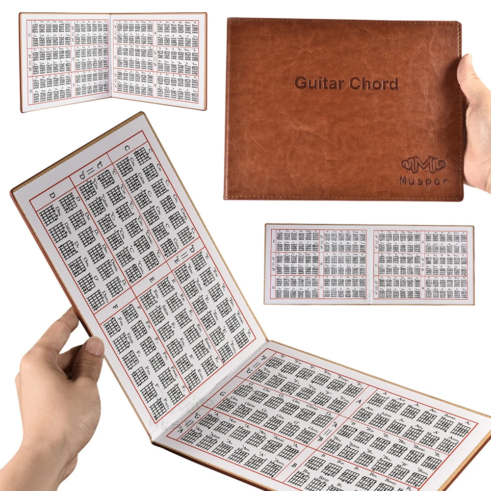 Libro de acordes para guitarra - Musical Instrument Book reseña y precio