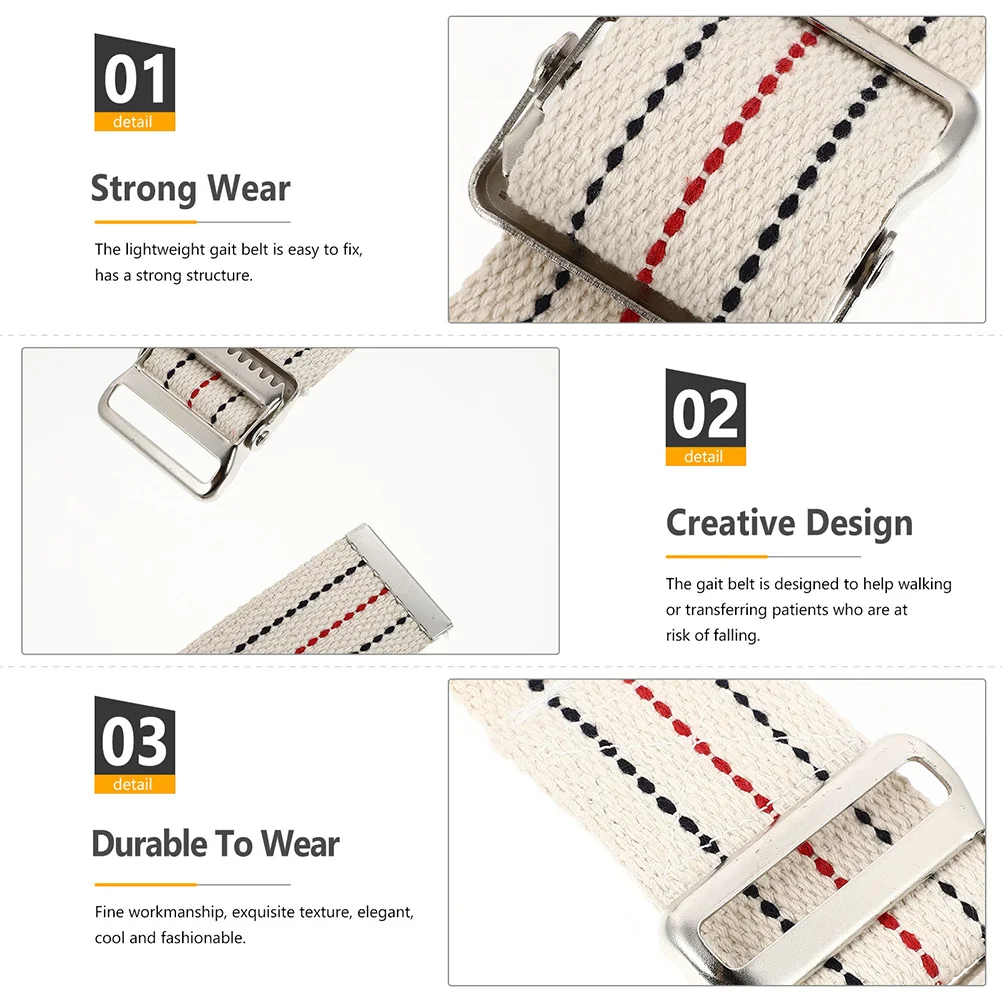 

Легкий портативный прогулочный ремень для переноса, нейлоновый пояс для пожилых пациентов, помощь при стоянии, подъема, прочная, удобная одежда