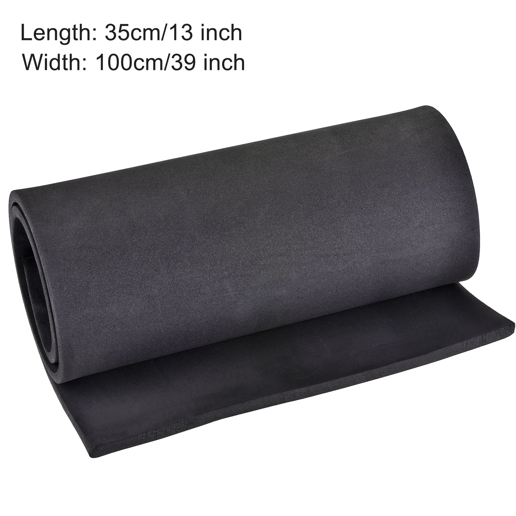 1pcs 35x100cm 10mm Thickness Black EVA Foam Sheets Roll No Adhesive Backing Foam Craft Eva Sheets Handmade Model Making Material