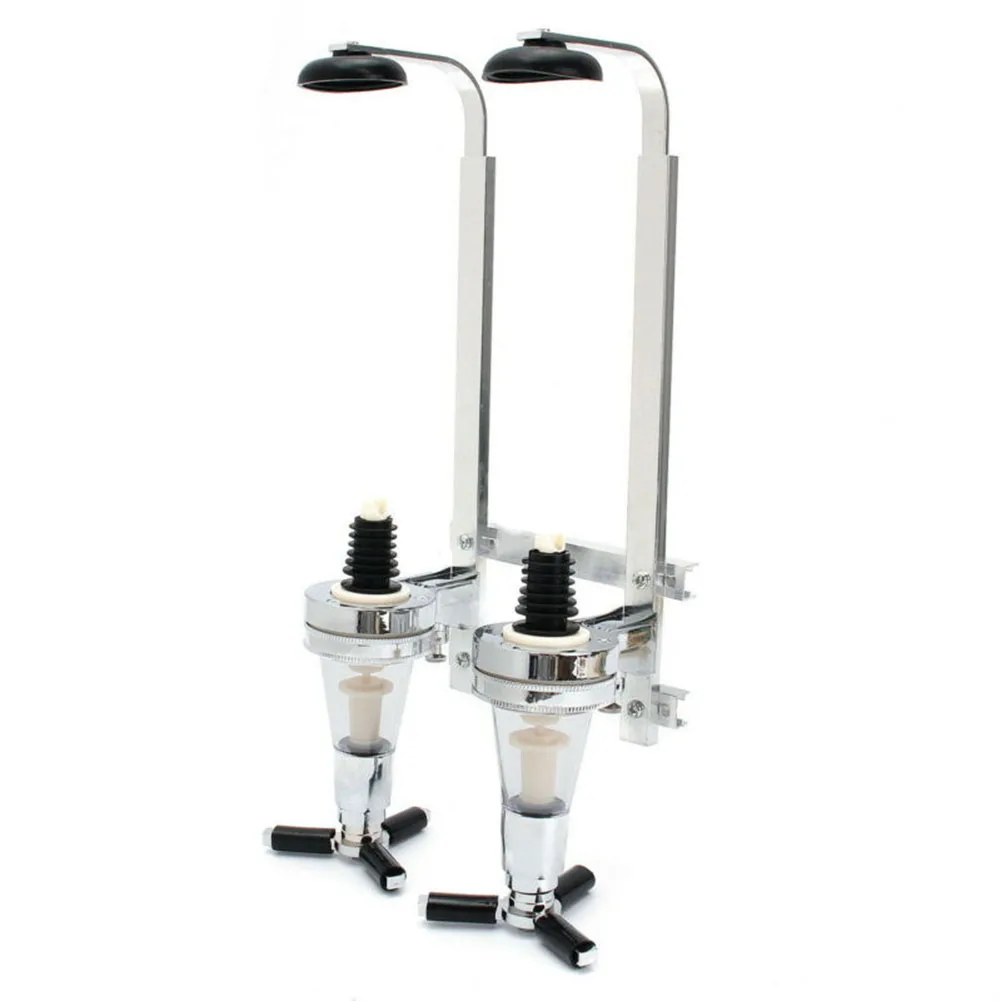 Wall Mounted Liquor Dispenser with Dual Flow Control Valves and Aluminium Alloy Body for Consistent Bar Service Performance