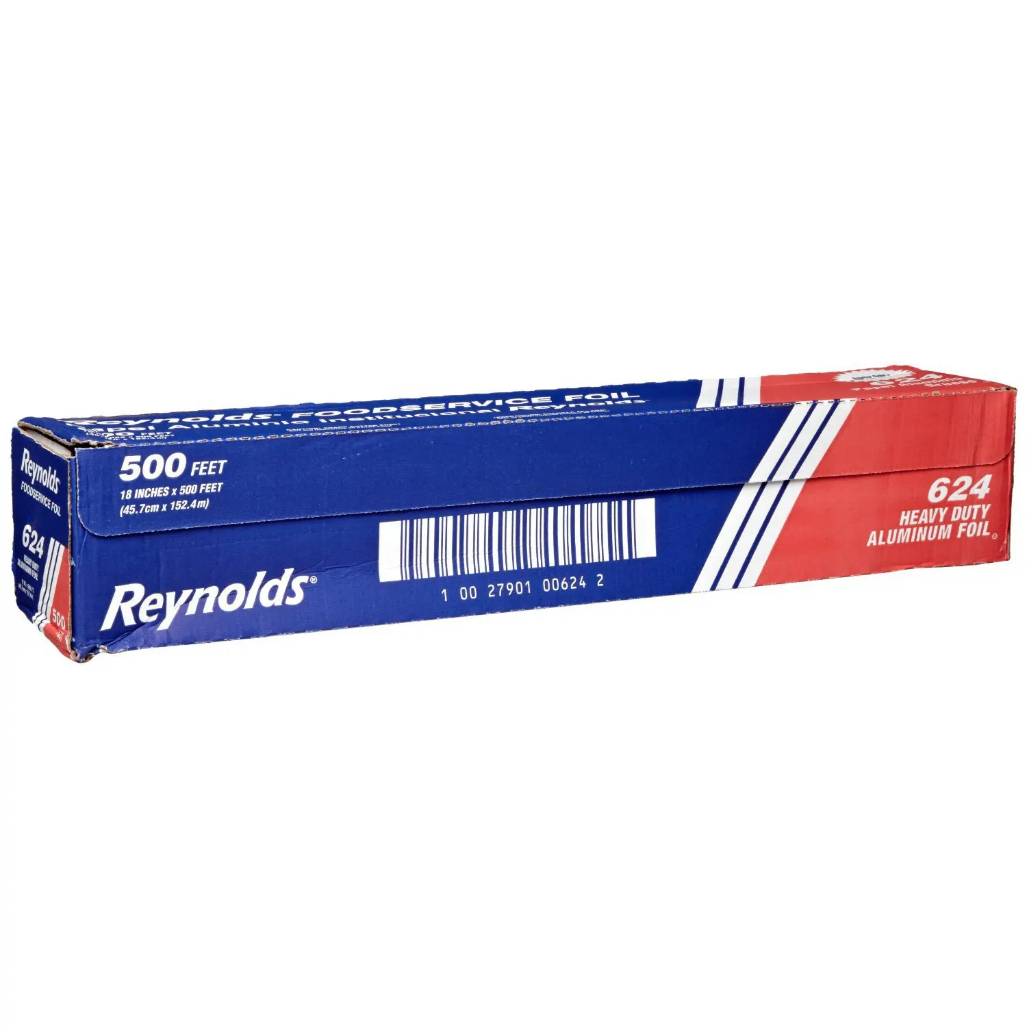 

Heavy-Duty Aluminum Foil Roll, 500' Length x 18" Width for Cooking & Storage