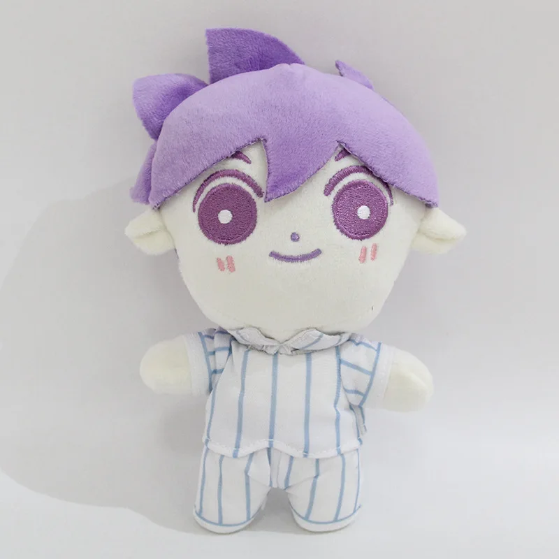 Anime OMORI peluche poupée oreiller en peluche jouet ensoleillé peluche jouets mignon Omori Cosplay accessoires Merch pour enfant cadeau d'anniversaire de noël