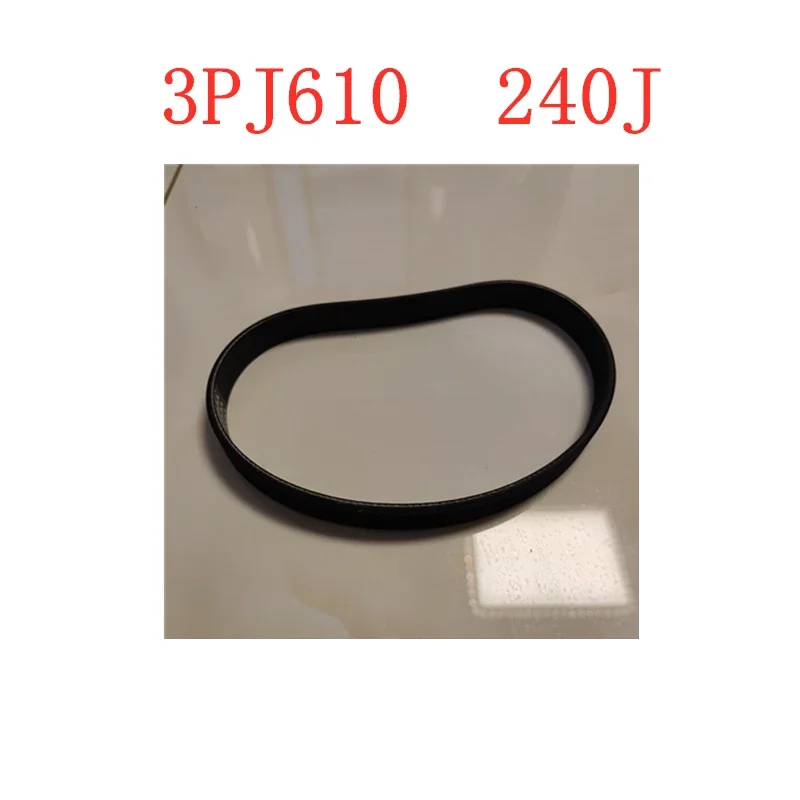 2pcs 3pj610 240J3 610mm Length , 3 Ribs Treadmill Motor Drive Belts