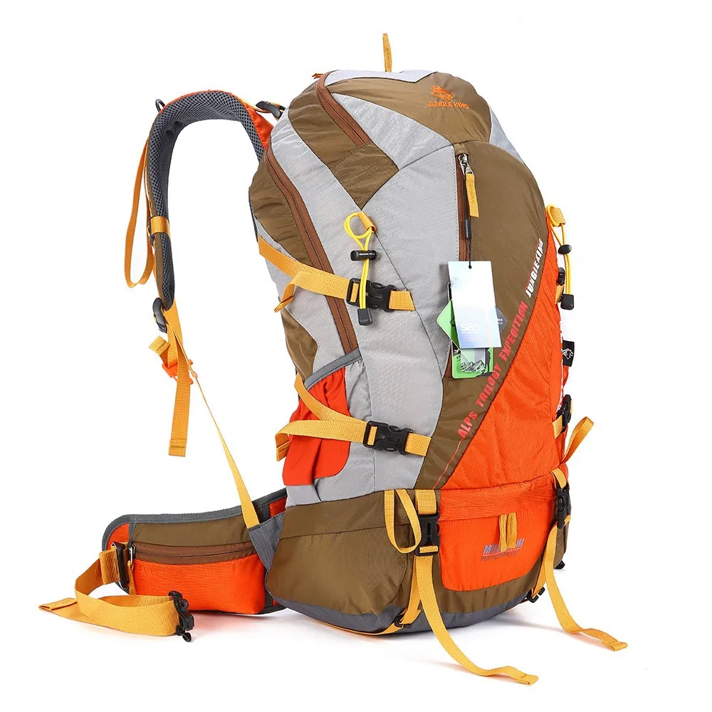50L Wasserdichter Reiserucksack für Damen, Camping-, Wander-, Laptop-Tagesrucksack, Trekking- und Kletterrucksack für Herren, Wanderzubehör – Detail 2