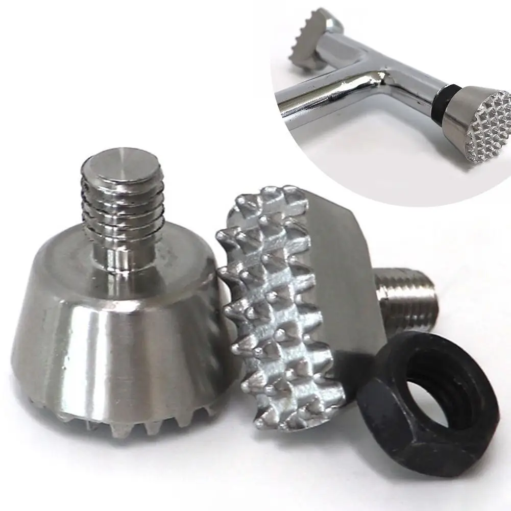 

Инструмент для ремонта вмятин автомобиля, молоток для выравнивания, сменная головка, ремонт вмятин, листовая головка из нержавеющей стали без металла, резьбовое соединение M8