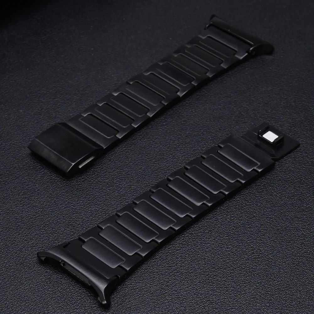 Cinturino in titanio da uomo per Samsung Galaxy Bracciale a maglie in titanio ultra magnetico per Samsung Galaxy Ultra Watch Polsino di lusso da 47 mm