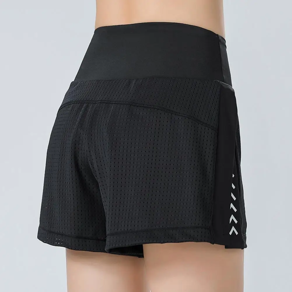 Dames Sport Shorts Nep Tweedelige Hardloopbroek Anti-Walking Fitness Yogabroek