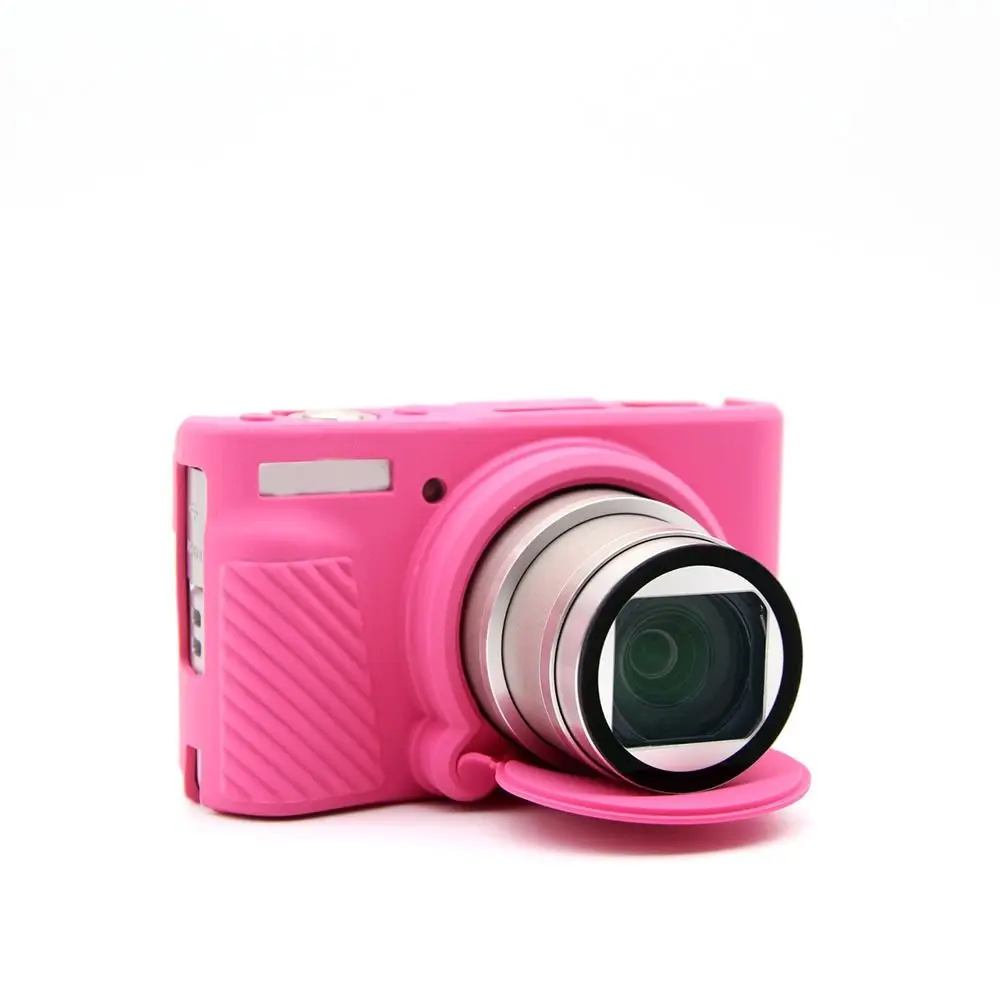 Washable Silicone Camera Case Soft Durable Camera Bag Shockproof Lens Protector Cover for Canon/PowerShot/SX730/SX740