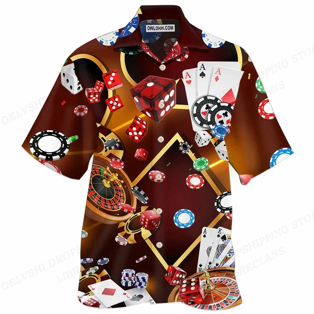 Men\'s Beach Shirts Dart 3d Printed Shirts Men Women Fashion Hawaiian Shirt Casual Beach Blouses Vocation Lapel Shirt Boy Blouse