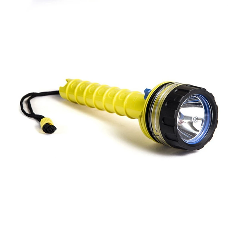 Diving Flashlight Deep Diving Strong Light Waterproof Flashlight LED Professional Diving Light Remote Fishing Light