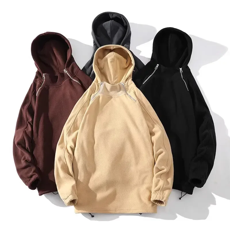 

2023 Autumn/Winter New Men's Sweater Loose Large Casual Men's Hooded Sweater Coat