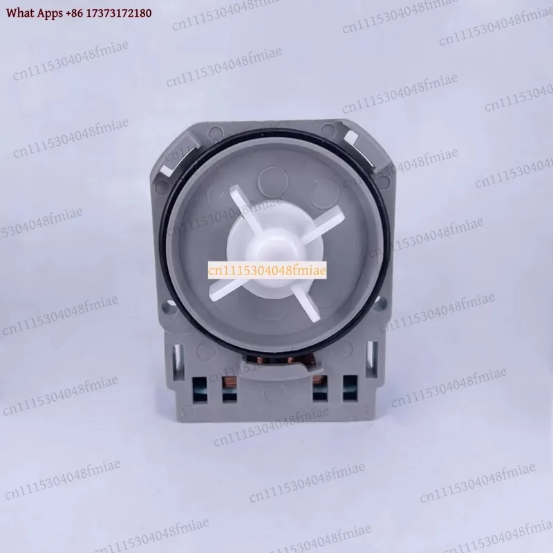Drain Pump Motor Replacement Gray Plastic Water Part For Drum Washing Machine Dryer Accessories Appliance Parts Universal