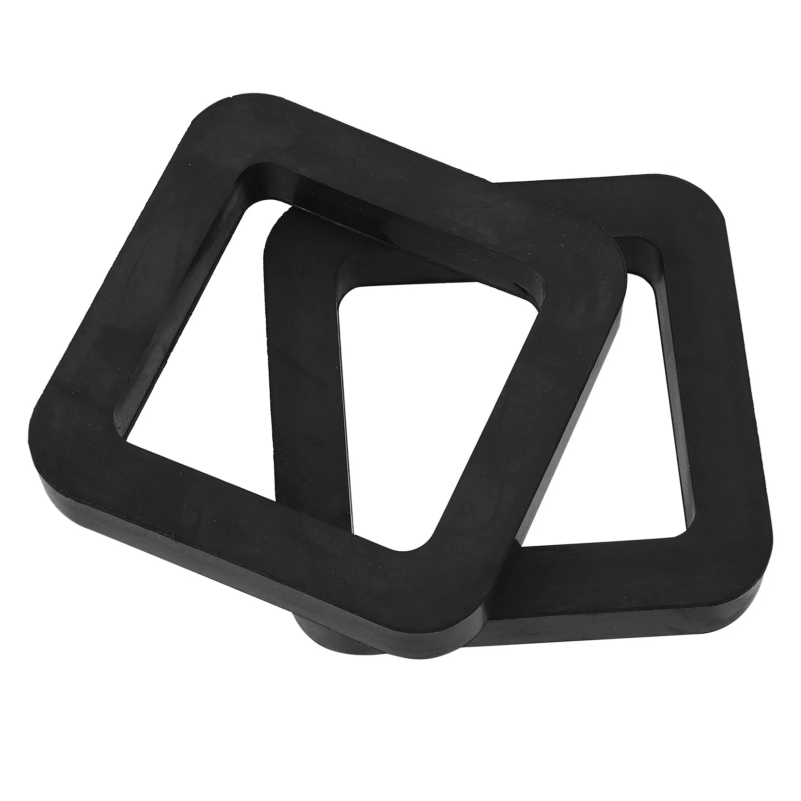 

2Pcs Trailer Hitch Pads Rubber Receiver Cushion Buffer Noise Dampers for Tow Hitch System Trailer Cushions