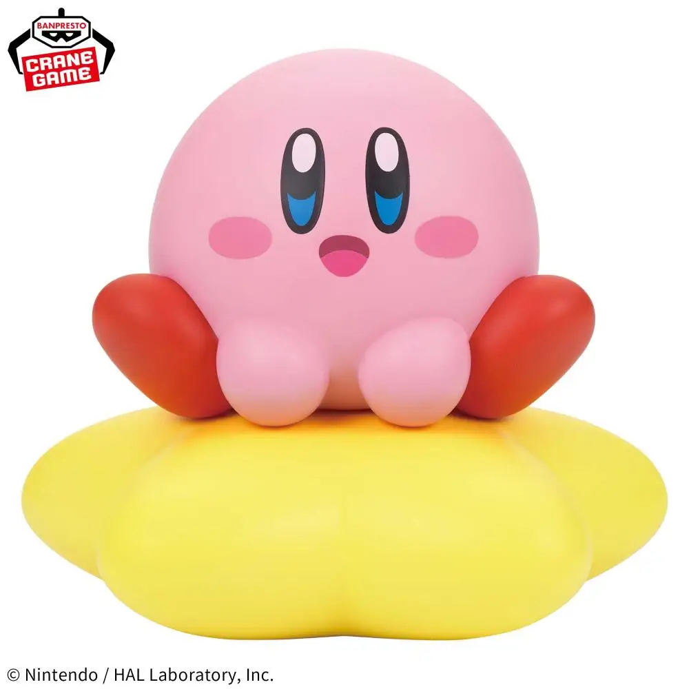 Auf Lager Original BANPRESTO SOFVIMATES Kirbys Dream Land Warp Star Kirby Figur Anime Modell Spielzeug