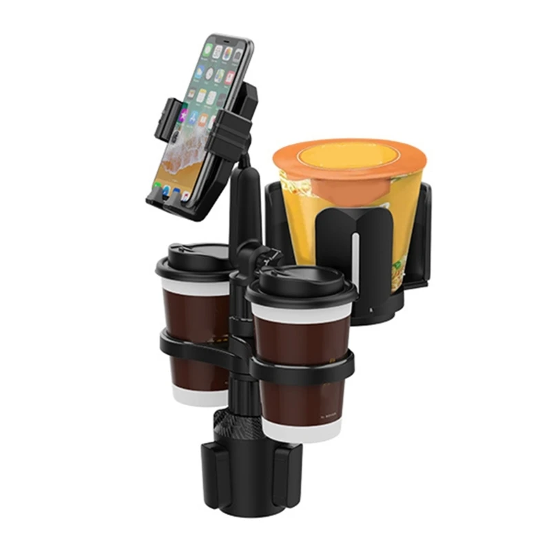 Car Cup Expander Mount Stand Cell-Phone Support Bracket Auto Drink Bottle Holder