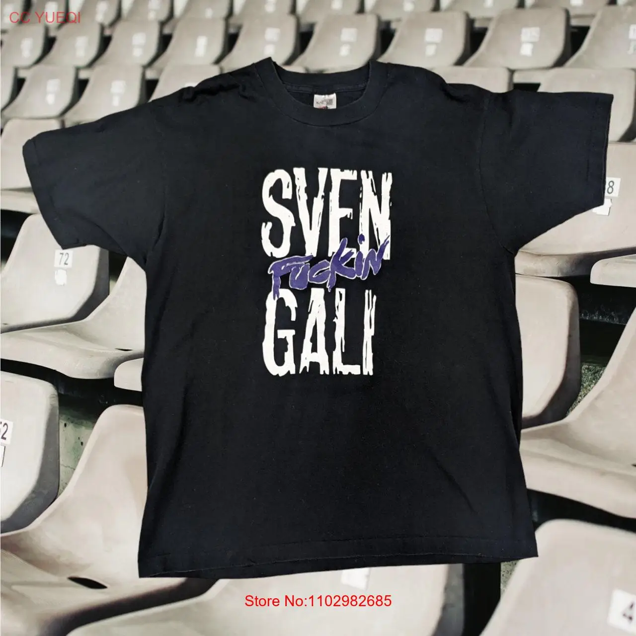 Редкая винтажная футболка Sven Gali Suck On This Tour 1992 года, размер XL, с длинными или короткими рукавами