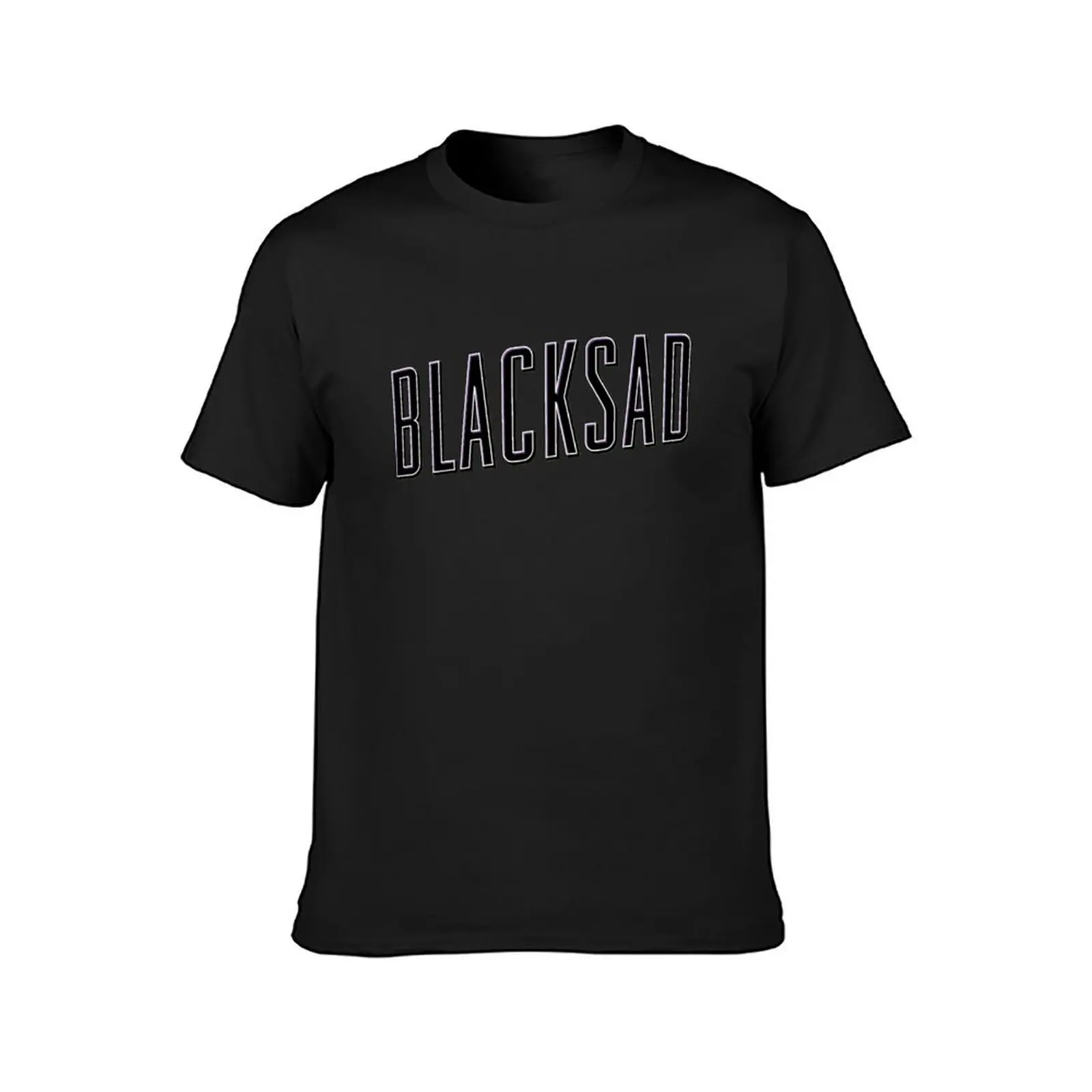 Blacksad Logo T-Shirt new edition funnys summer top oversized mens plain t shirts