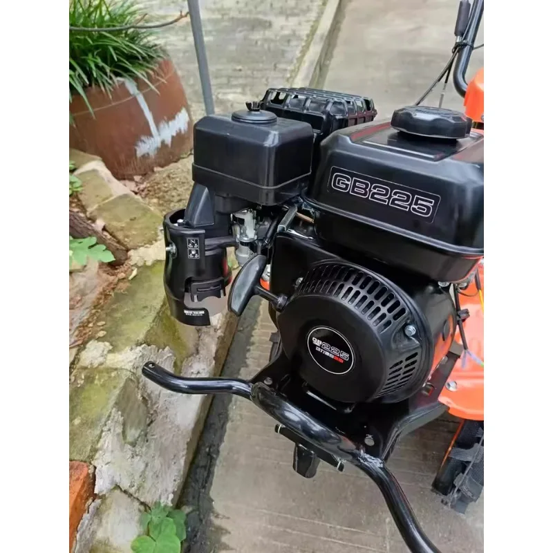 마이크로 경운기 디젤 가솔린 소형 다기능 가정용 로터리 경운기 제초 배수로 경운기 수경겸용