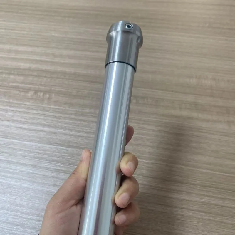 420mm Prosthetic Pylon Tube, Aluminum Shaft with Stainless Steel Connector, Lower Limb Prosthetic Leg Tube
