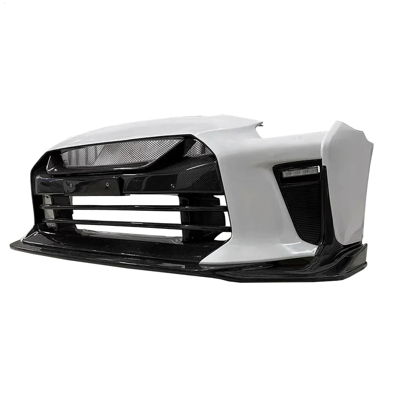

Used Ukraine 0 Tariff Carbon Mixed Fiberglass Top Secret Front Bumper For Gtr R35 Bodykit 2008-2018