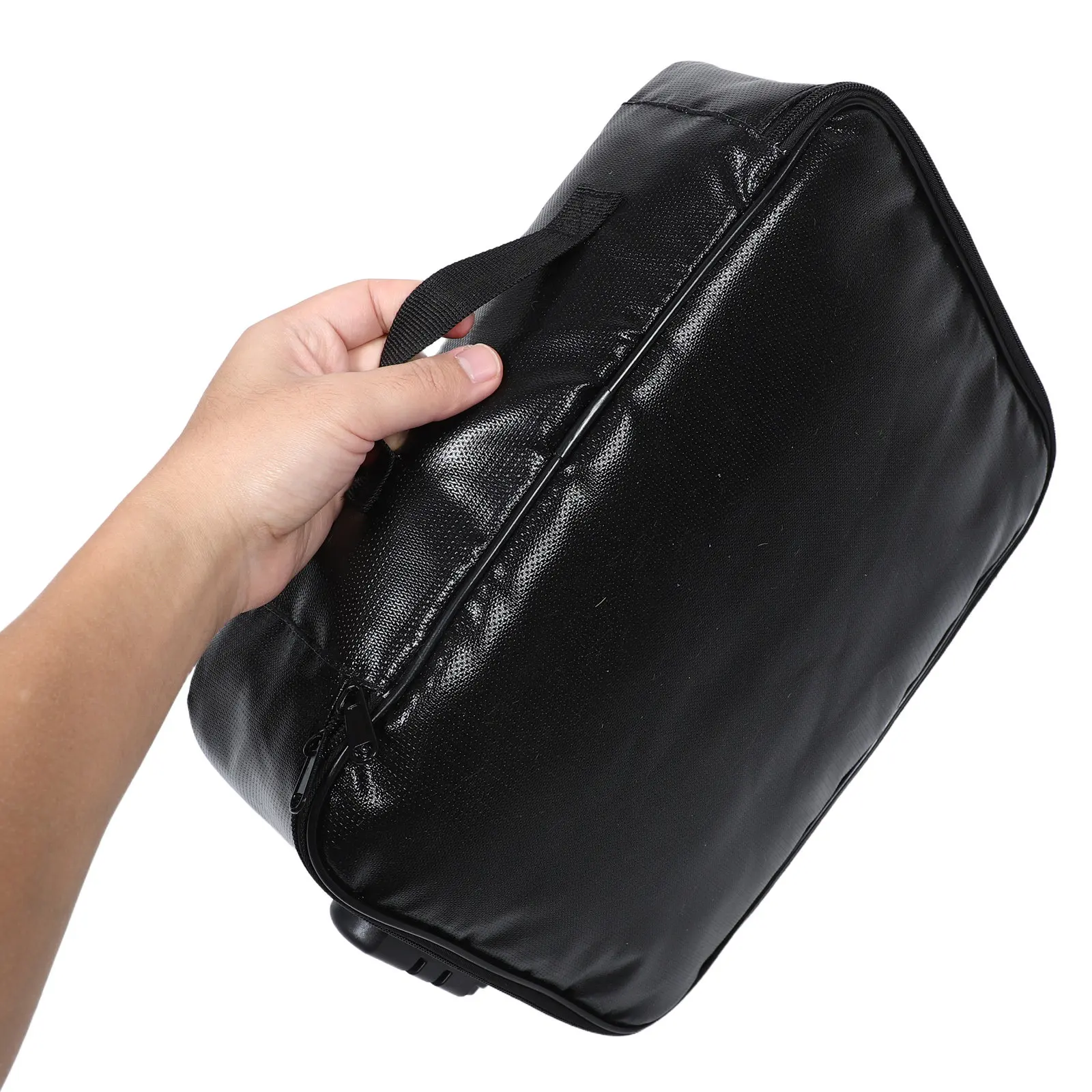 fireproof-document-bag-black-lock-waterproof-money-pouch-certificate-storage-large-capacity-file-organizer-passport-credit-card