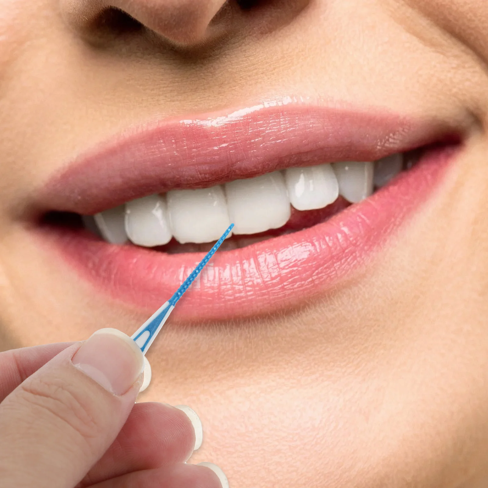 48 Uds cepillo Interdental hilo dental palillo de dientes herramienta de cuidado bucal limpieza de dientes herramientas personales interdentales