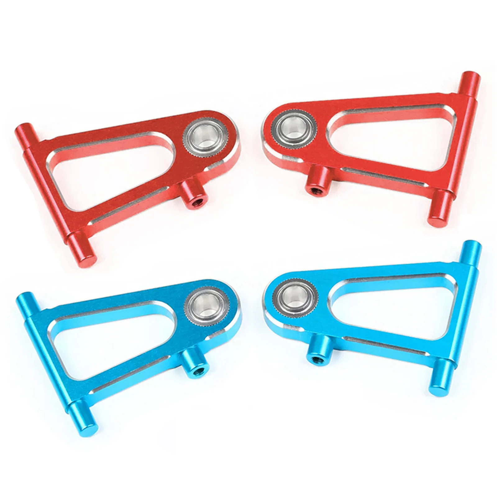 Brazo de suspensión inferior delantero de Metal para piezas de mejora de coche teledirigido TAMIYA TT01 1/10