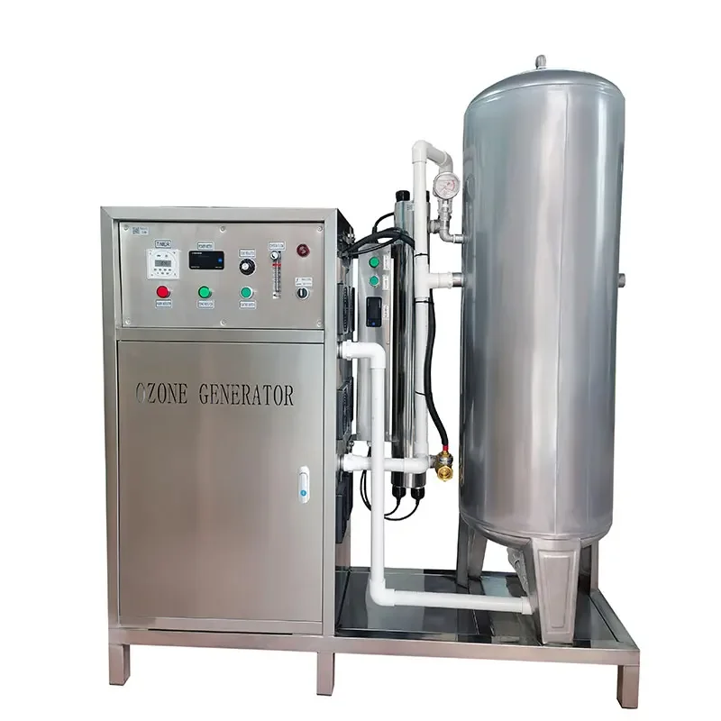 

2026 Commercial Use Ozone Generator with Pump Motor Engine for Drinking Water Treatment and RO System Filtration 0.1~5T/H