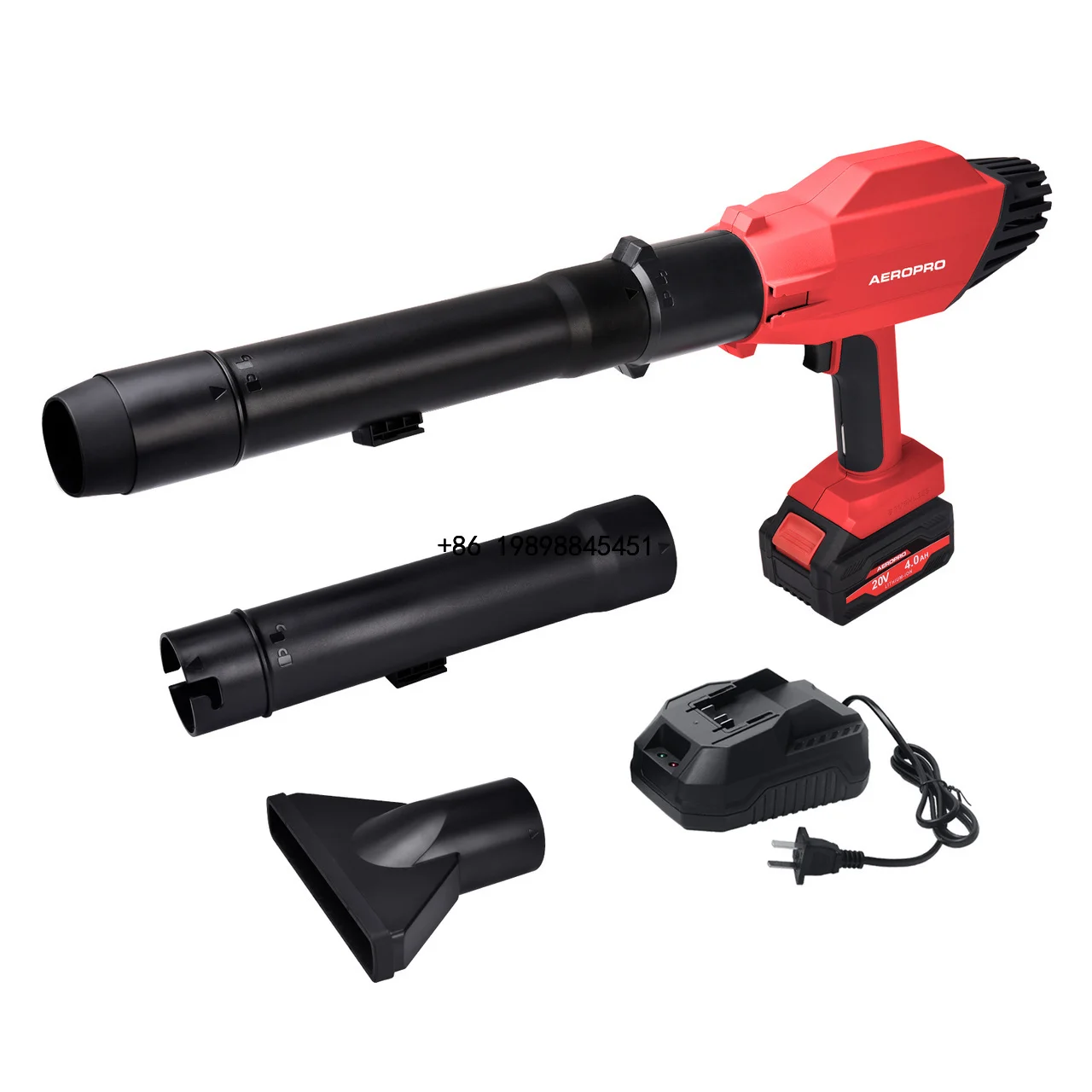 Control Powered Blowers for Leaves Lawn Care Cordless Leaf Blower 20V Blower with 4.0Ah Battery 2 Speed